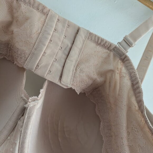 Torrid Tan Push Up Demi Underwire Bra Size 46DD - Picture 4 of 8